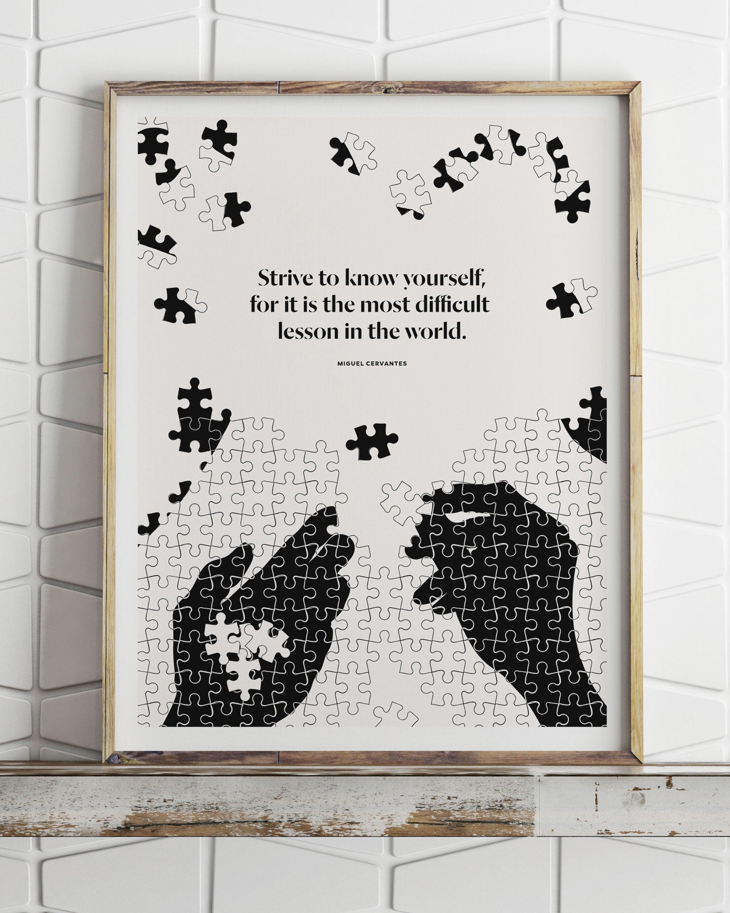 Cervantes Print