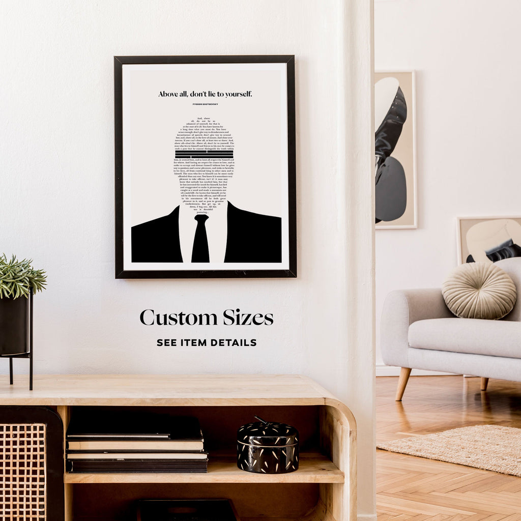 Fyodor Dostoevsky Print
