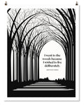 Henry David Thoreau Print