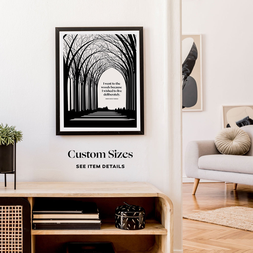 Henry David Thoreau Print