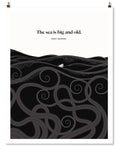 Ernest Hemingway Print