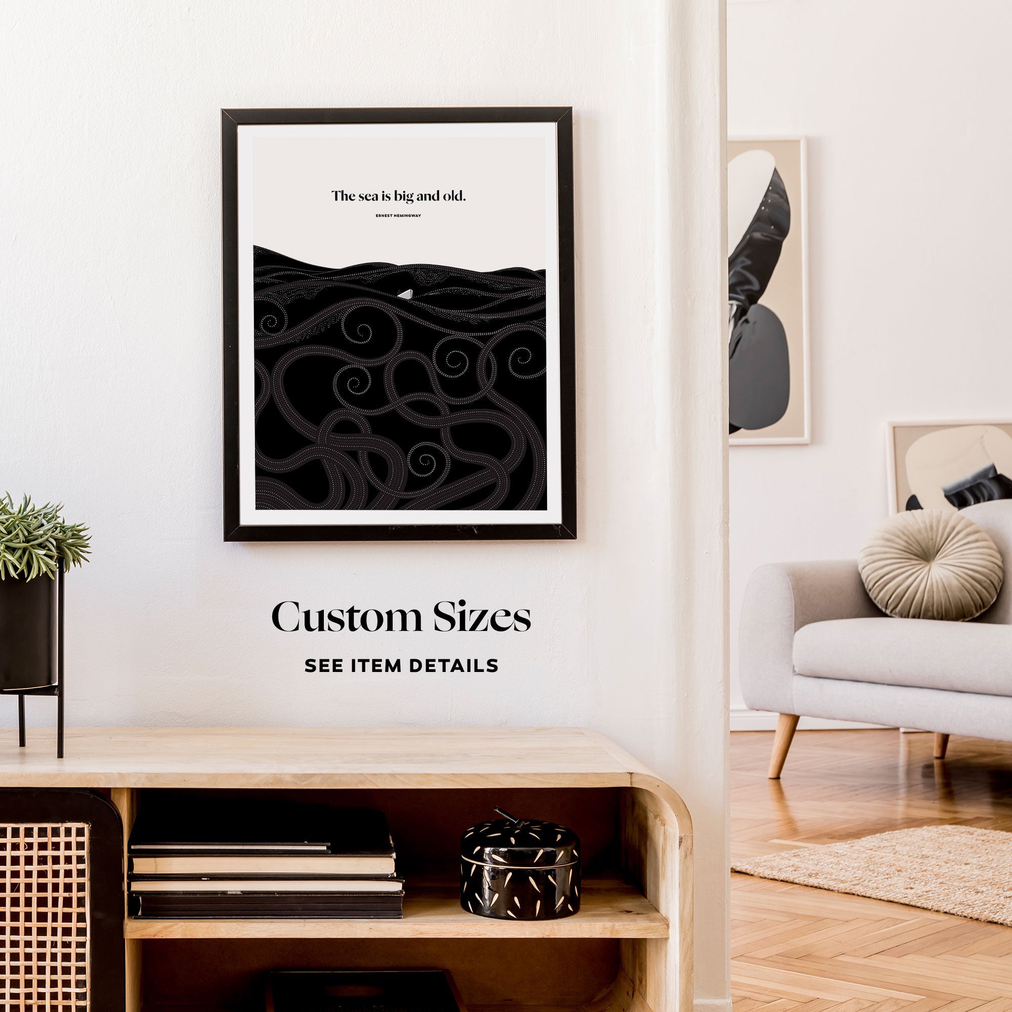 Ernest Hemingway Print