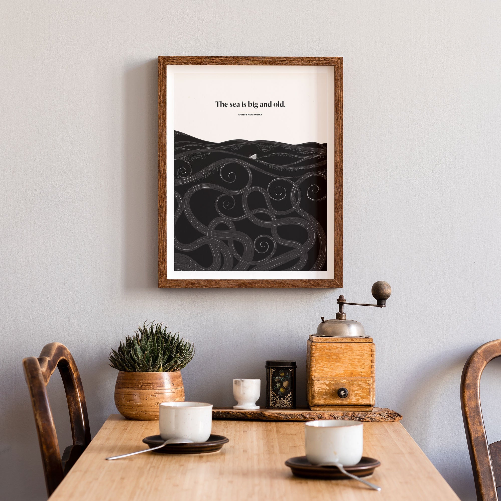 Ernest Hemingway Print