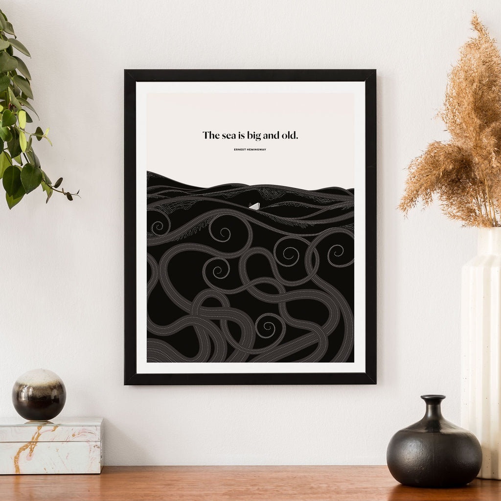 Ernest Hemingway Print