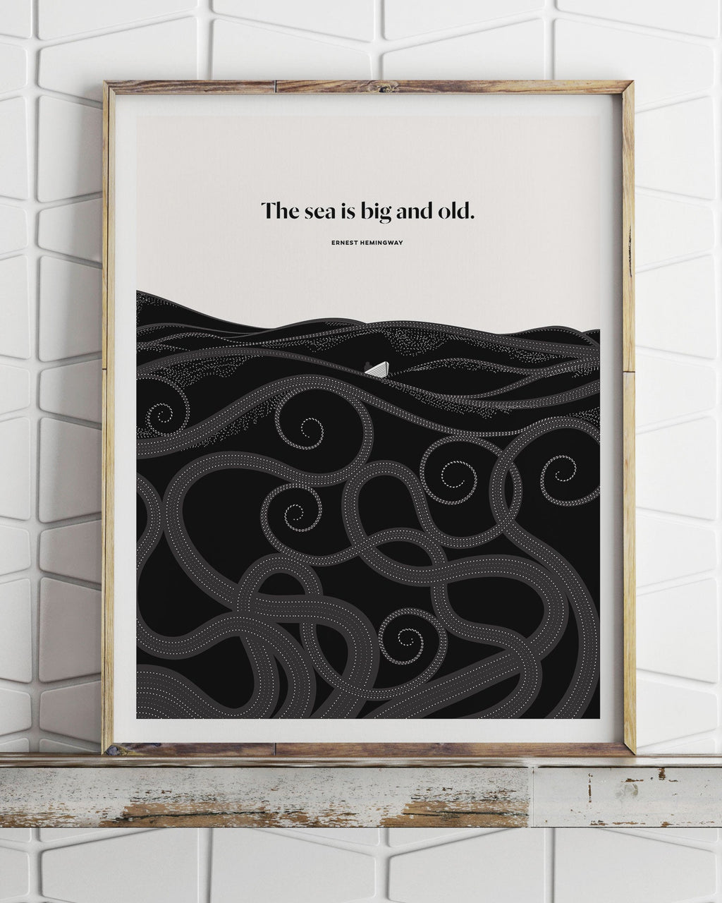 Ernest Hemingway Print