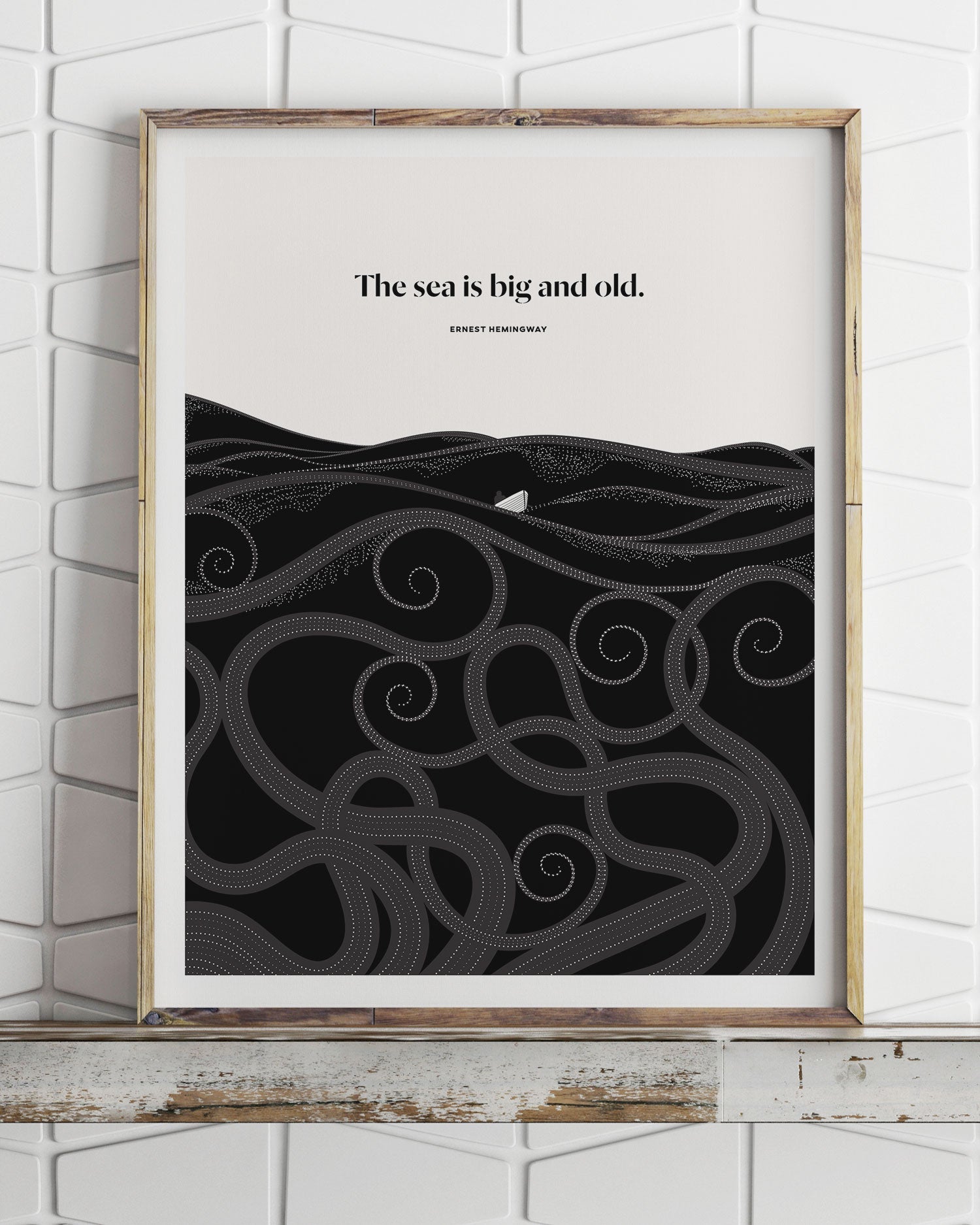 Ernest Hemingway Print