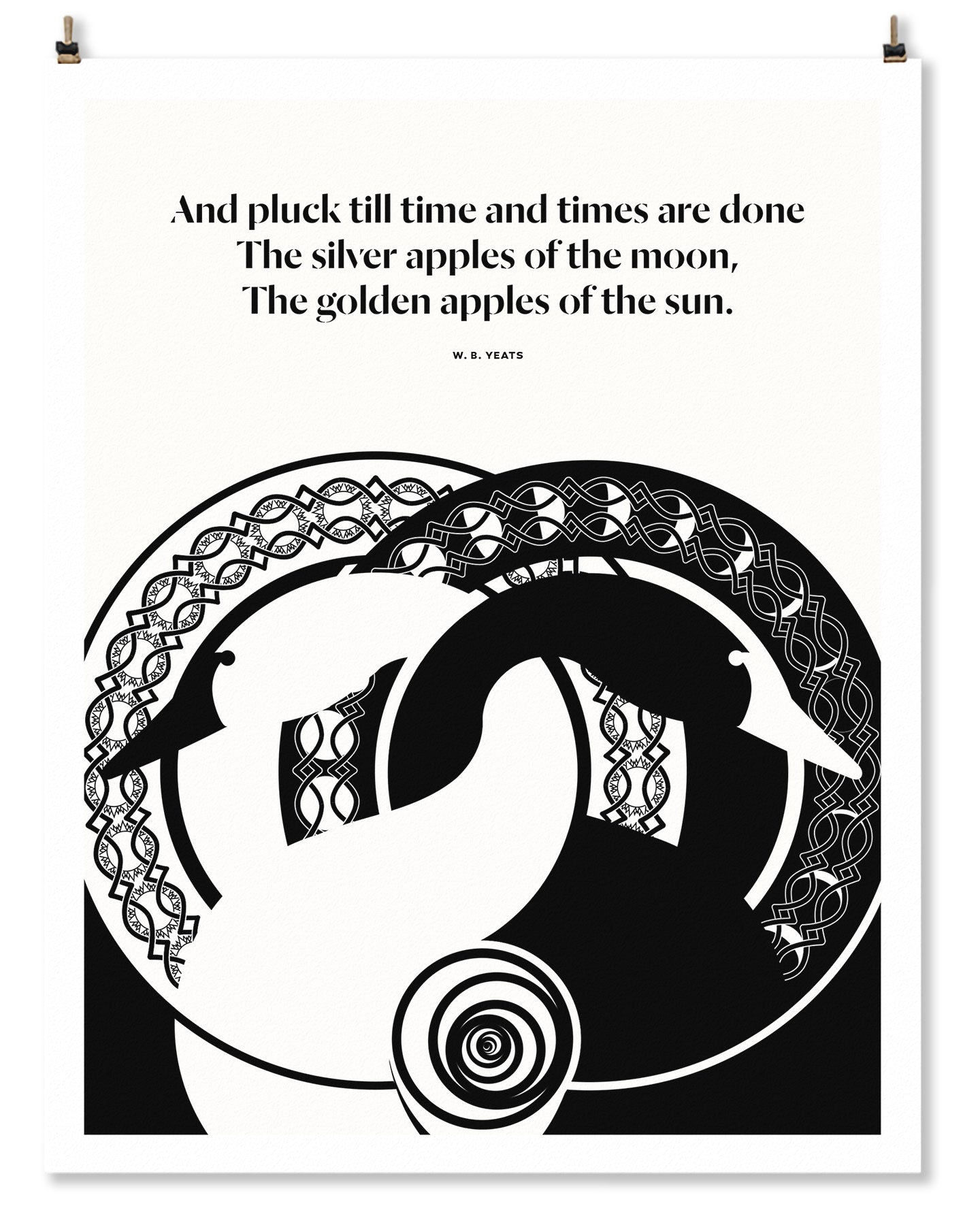 W. B. Yeats Print