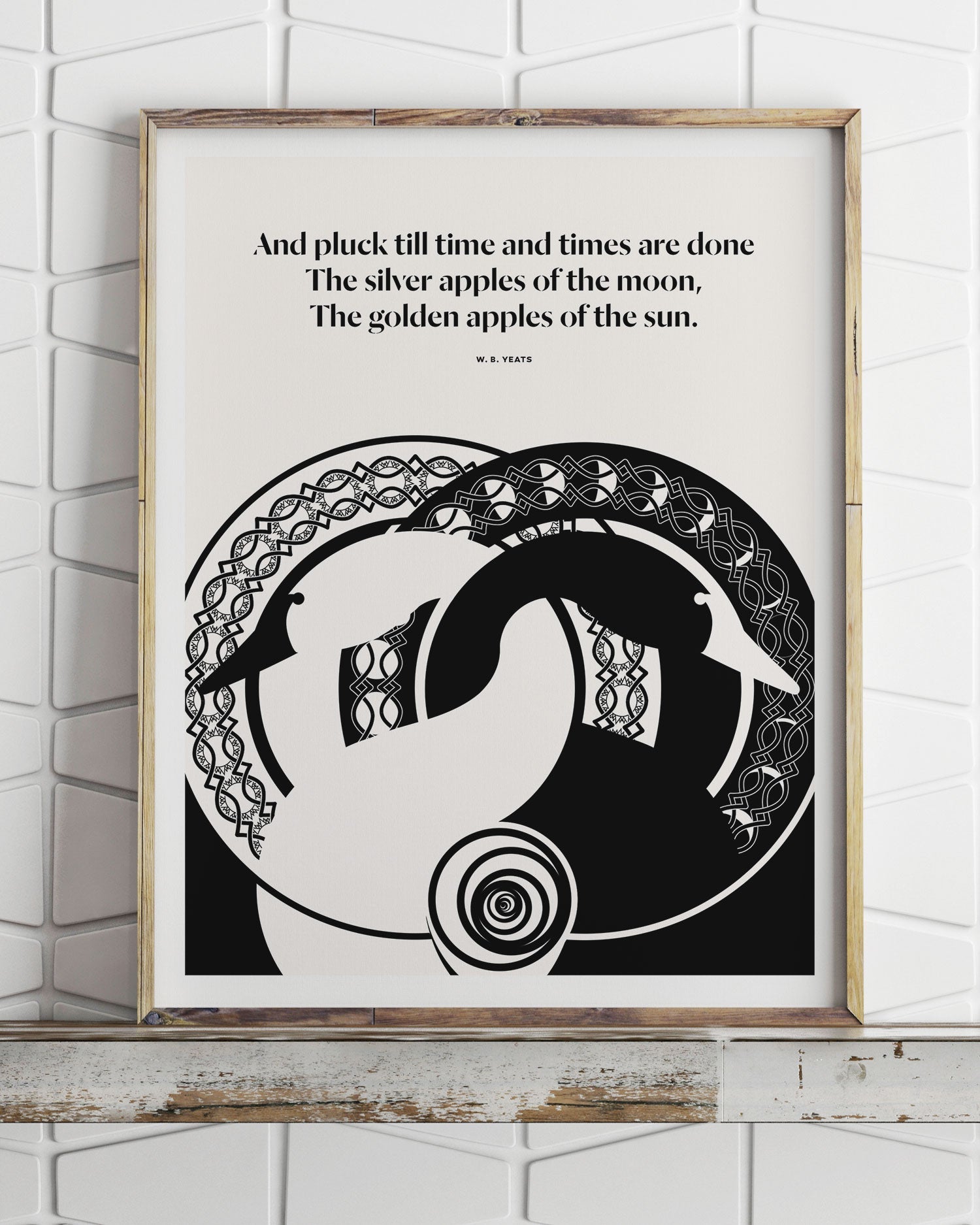 W. B. Yeats Print