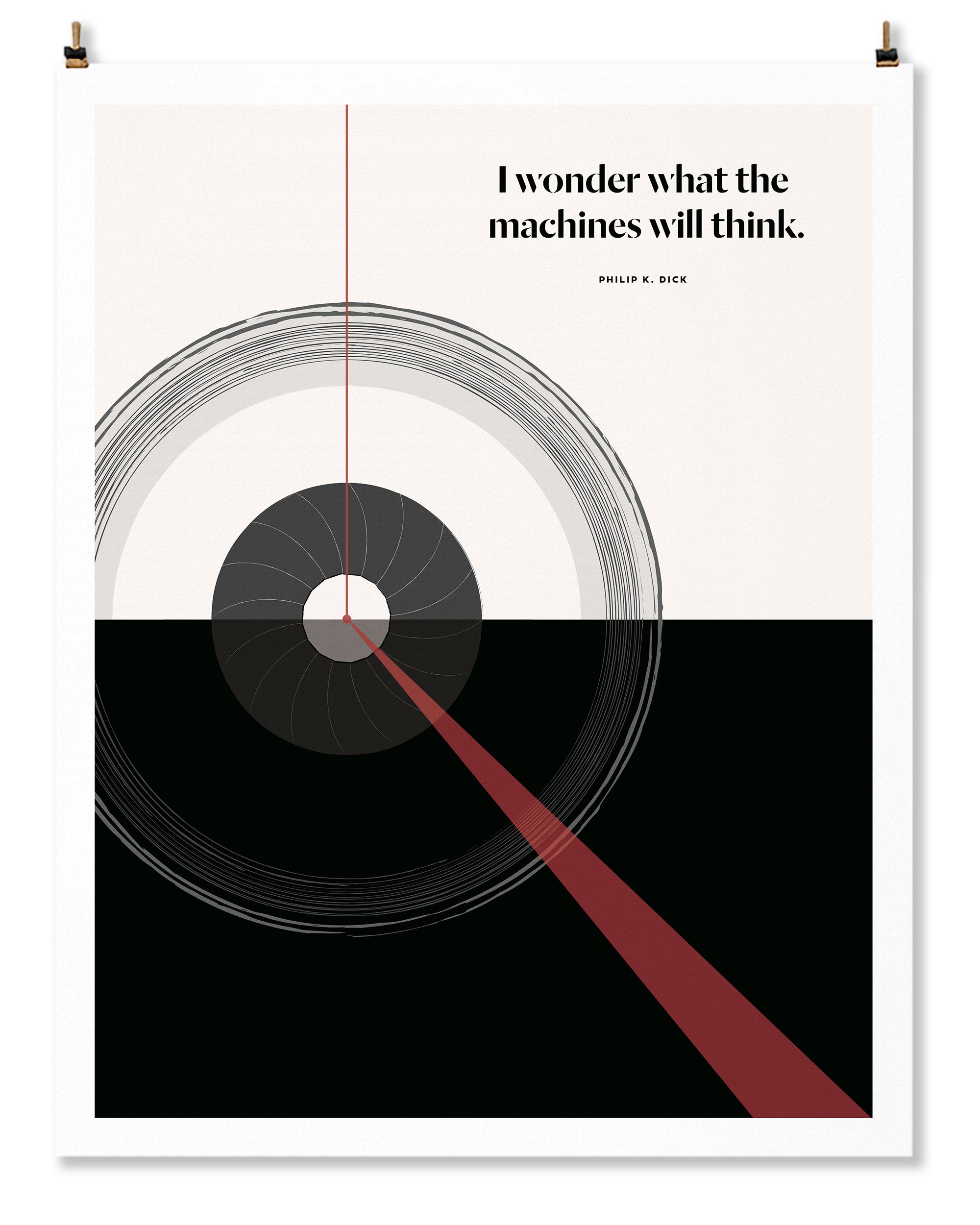 Philip K Dick Print