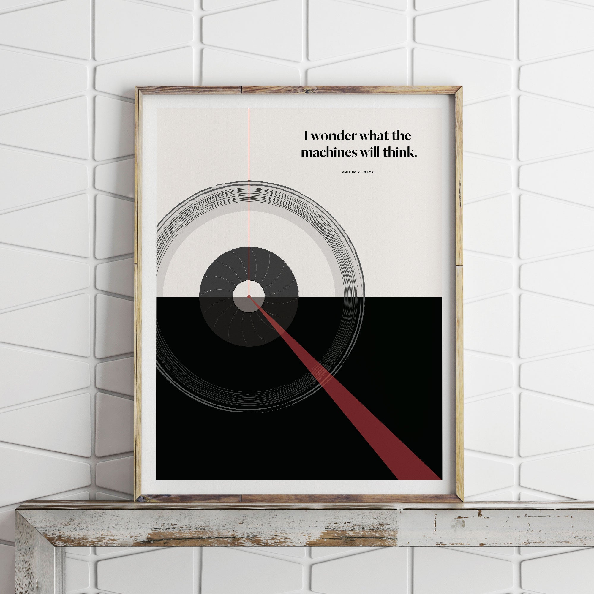 Philip K Dick Print