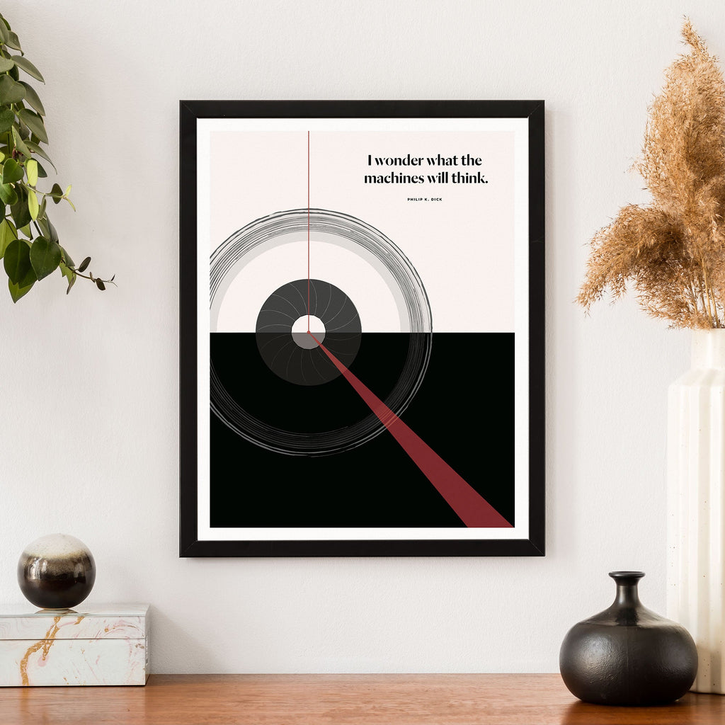 Philip K Dick Print