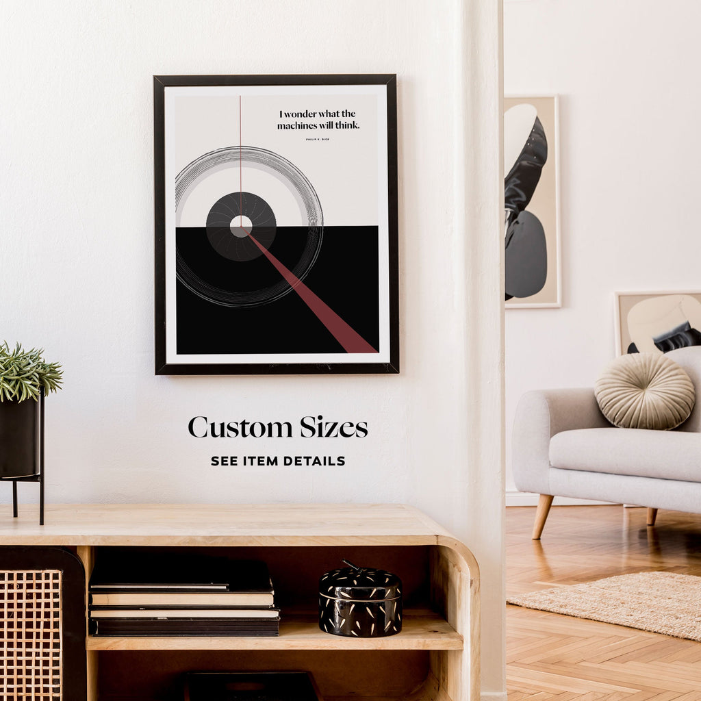 Philip K Dick Print