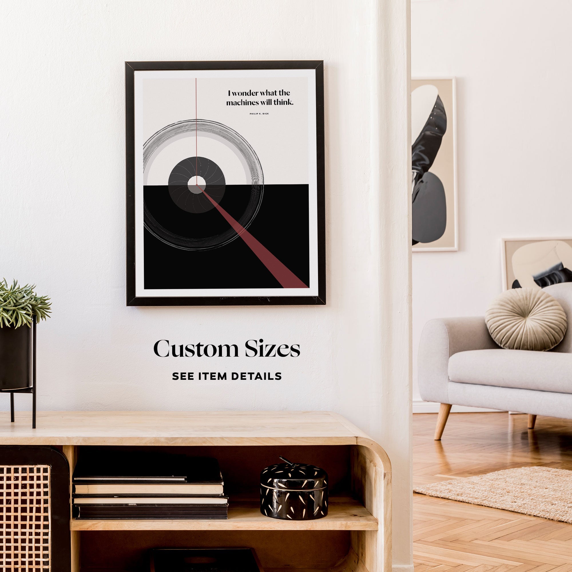 Philip K Dick Print