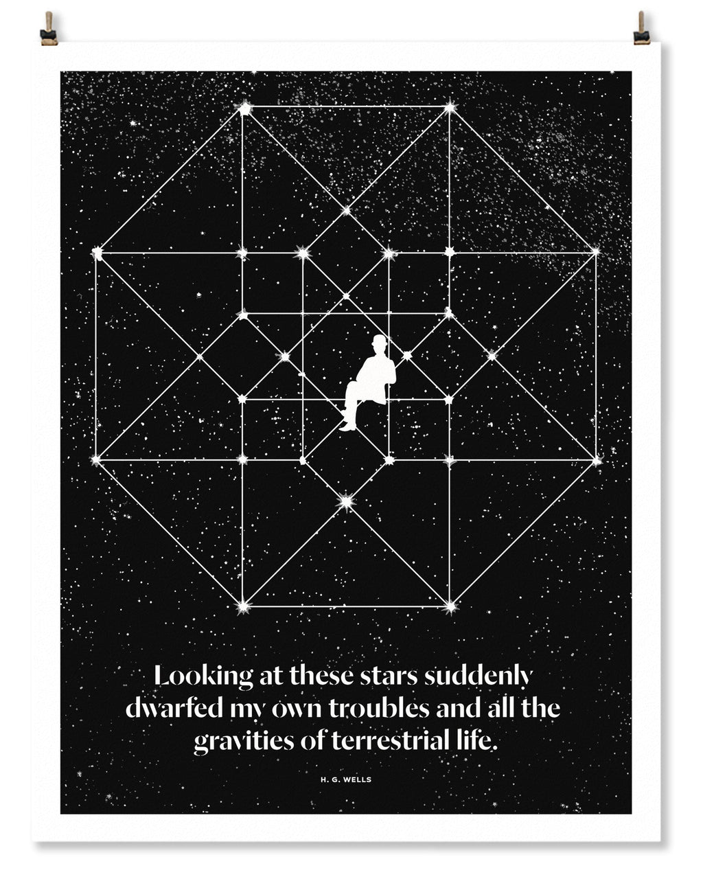H. G. Wells Print