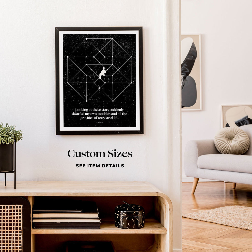 H. G. Wells Print