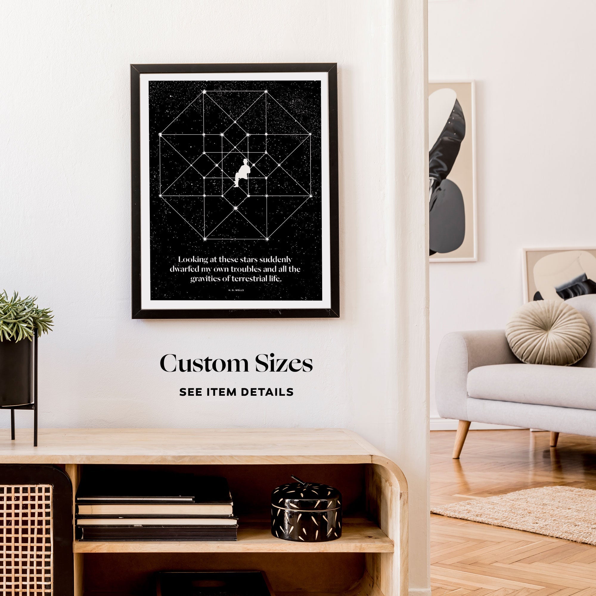 H. G. Wells Print
