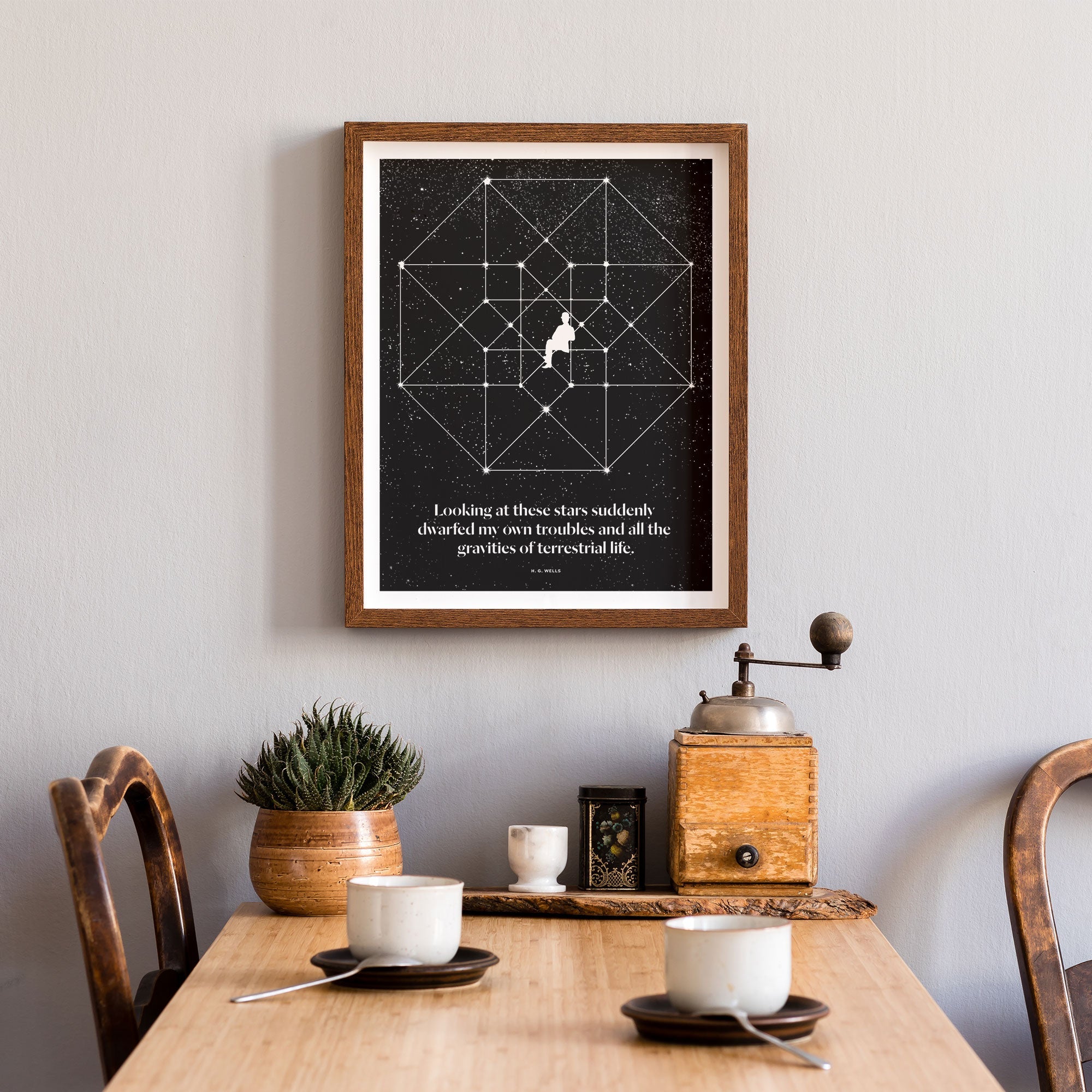 H. G. Wells Print