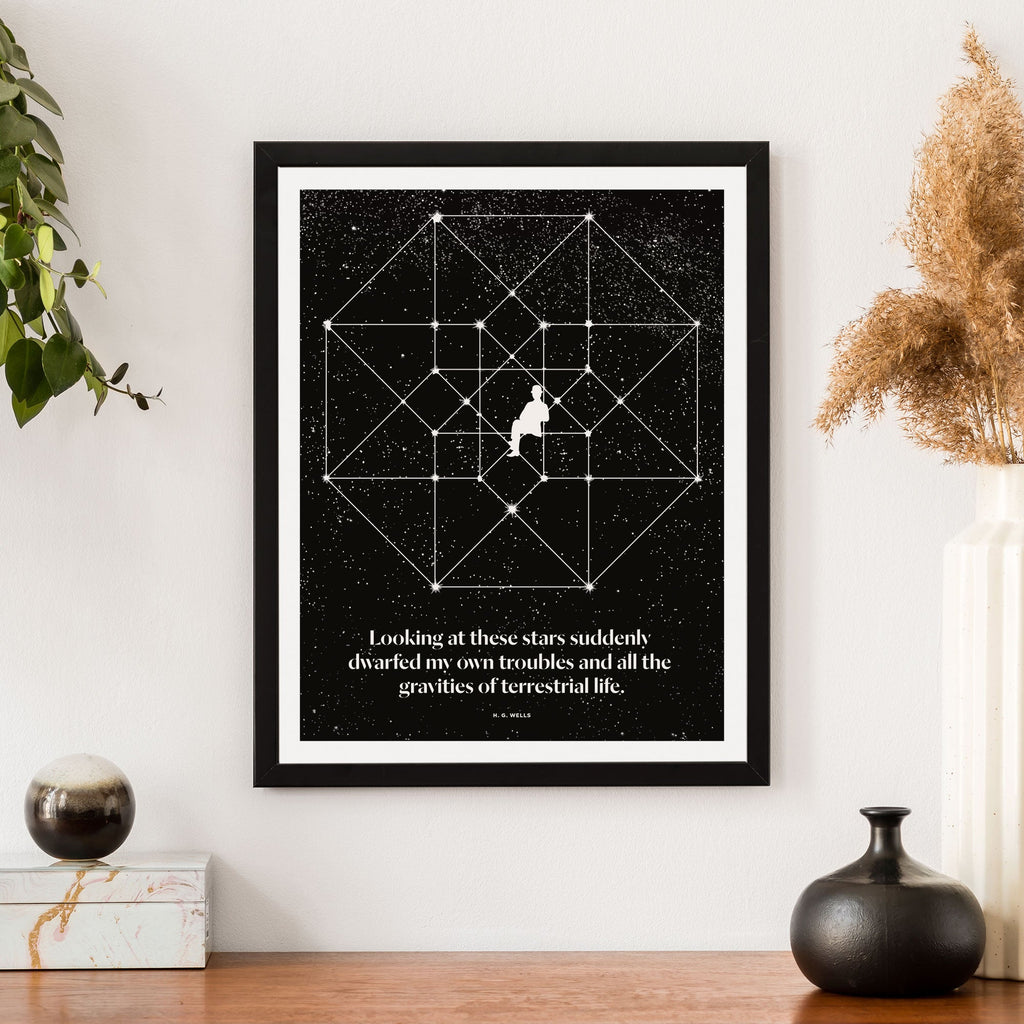 H. G. Wells Print