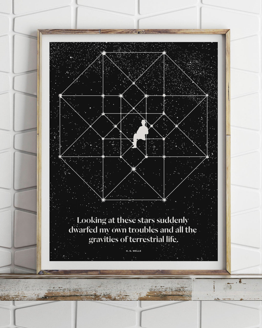 H. G. Wells Print