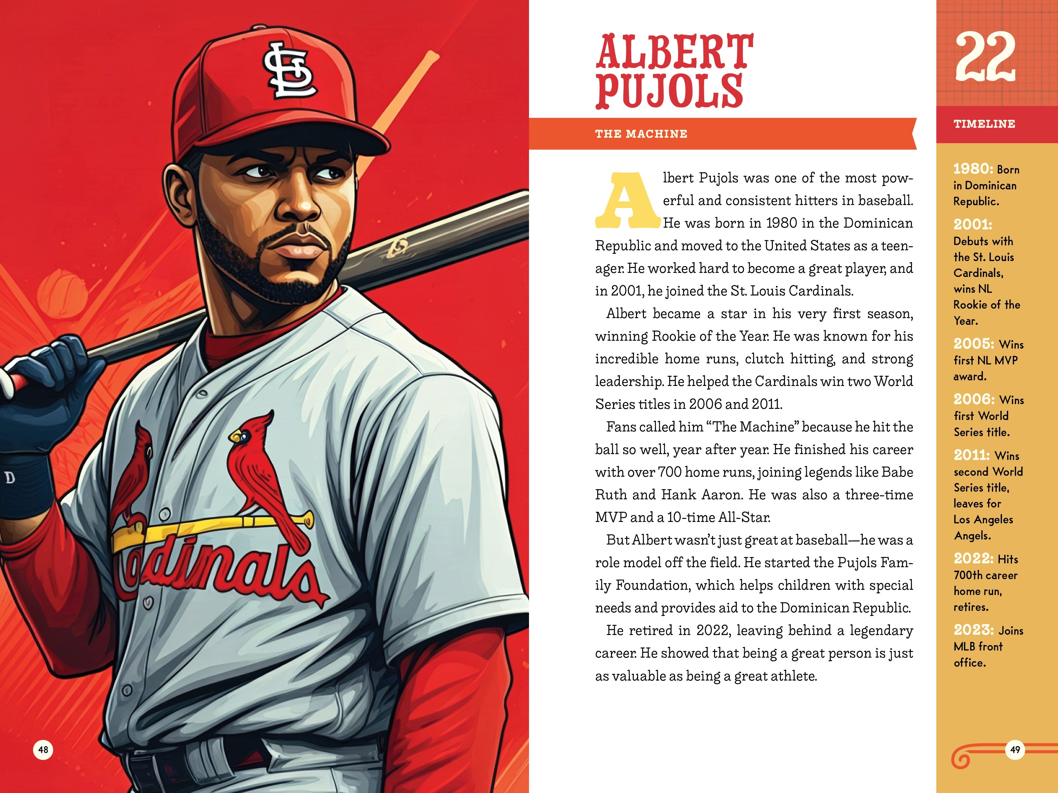 Inspiring Stories from Baseball: 30 Biographies of Baseball Legends, Past and Present