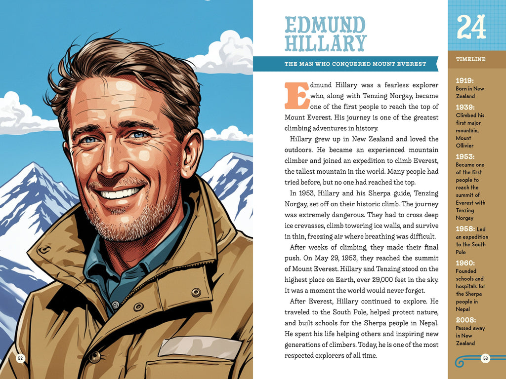 Inspiring Stories of Explorers: 30 Biographies of Men and Women Who Explored the World