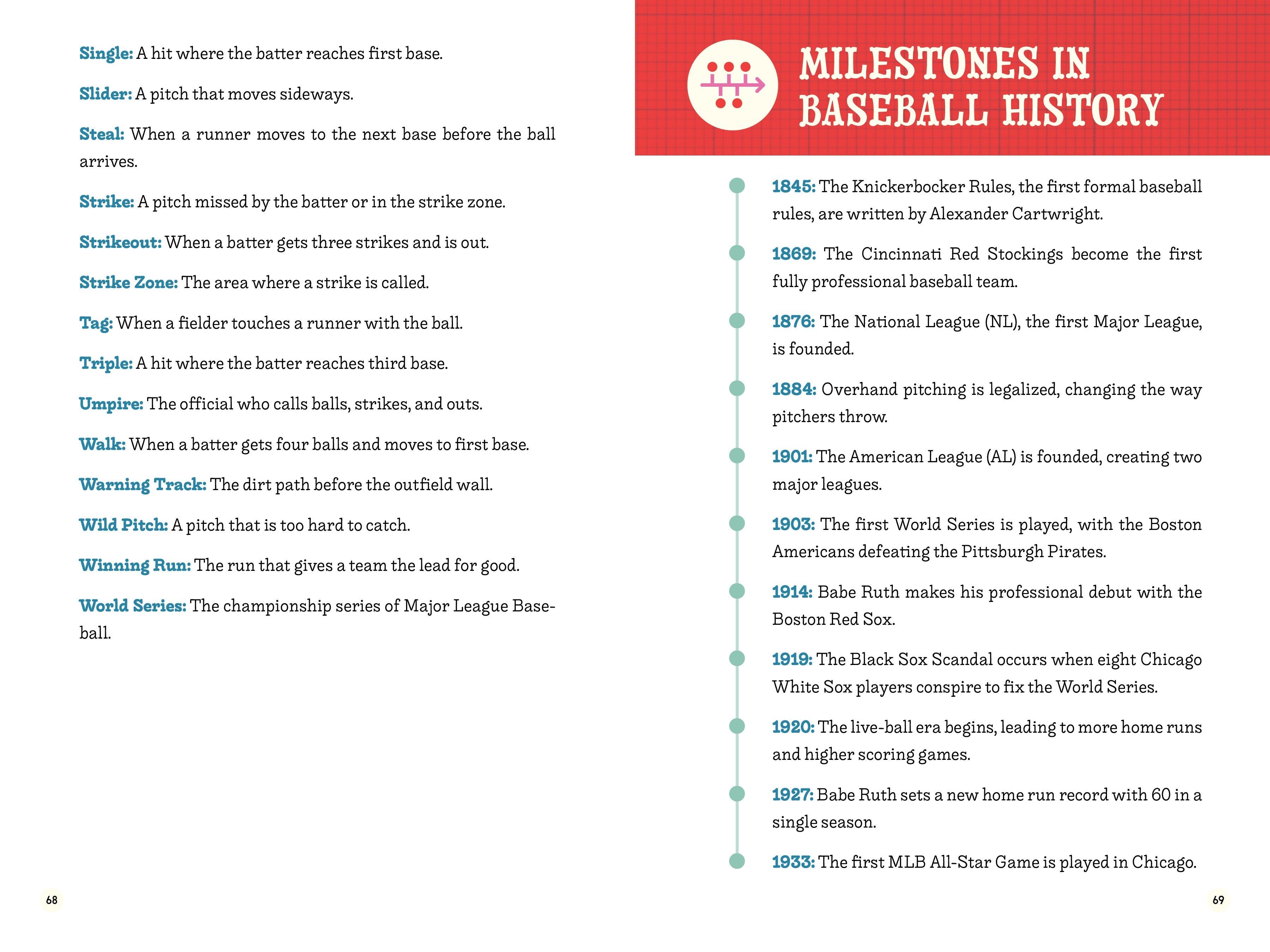 Inspiring Stories from Baseball: 30 Biographies of Baseball Legends, Past and Present