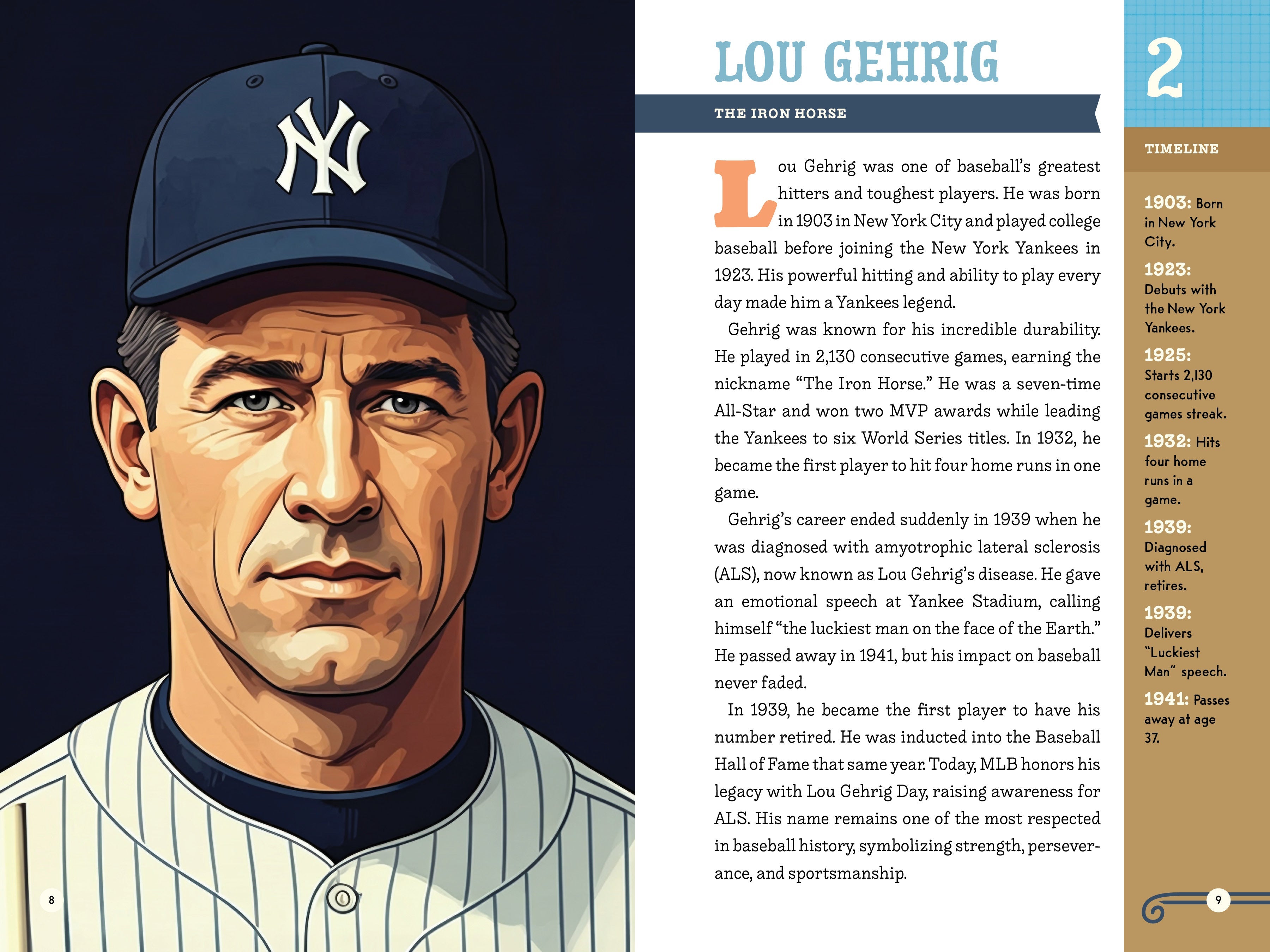 Inspiring Stories from Baseball: 30 Biographies of Baseball Legends, Past and Present