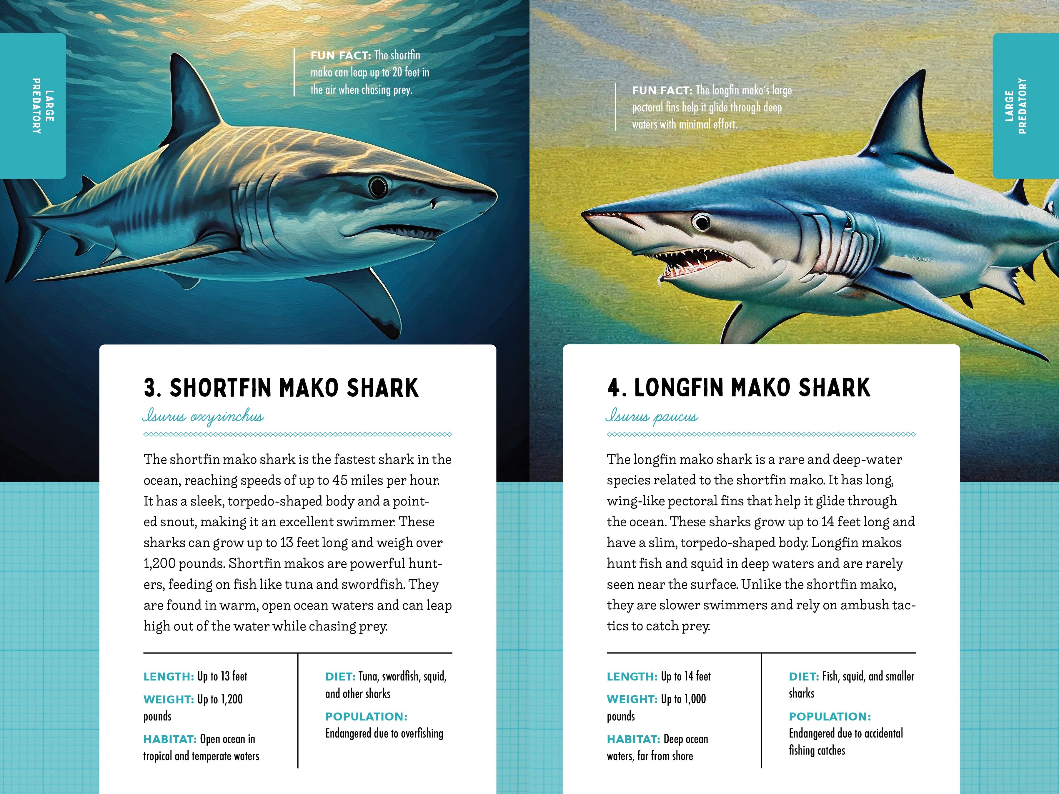 50 Sharks for Kids!