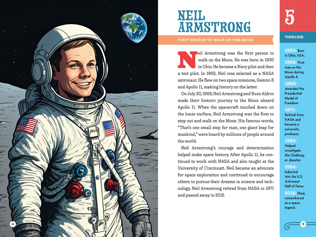 Inspiring Stories of Astronauts: 30 Biographies of Men and Women Who Explored the Final Frontier