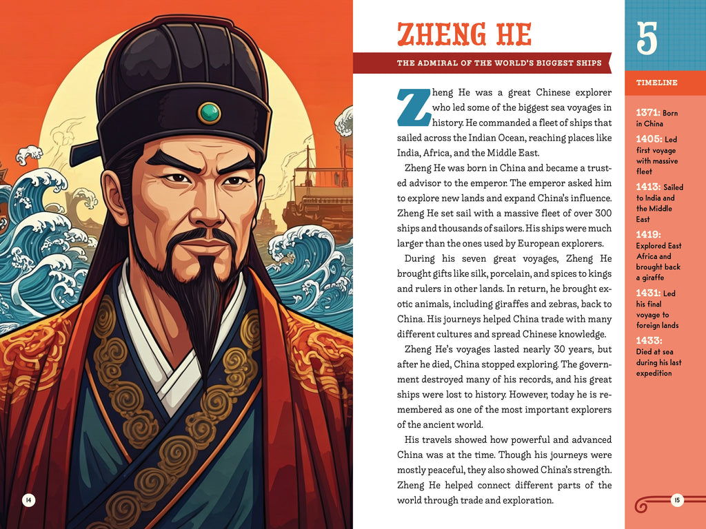 Inspiring Stories of Explorers: 30 Biographies of Men and Women Who Explored the World