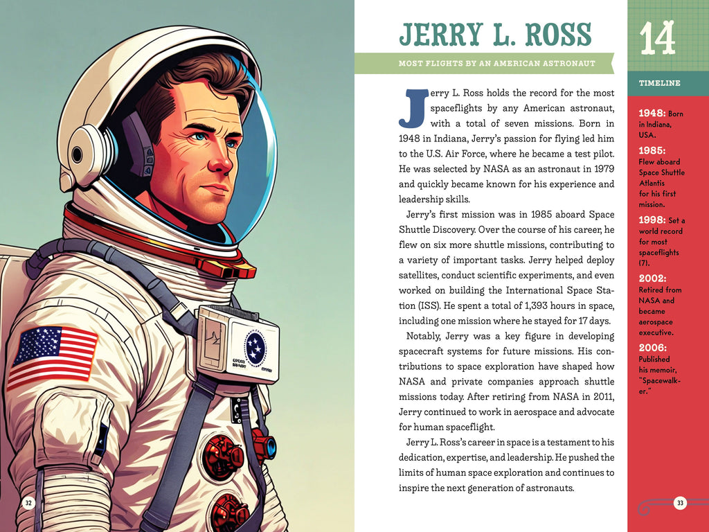 Inspiring Stories of Astronauts: 30 Biographies of Men and Women Who Explored the Final Frontier