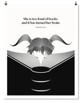 Louisa May Alcott Print