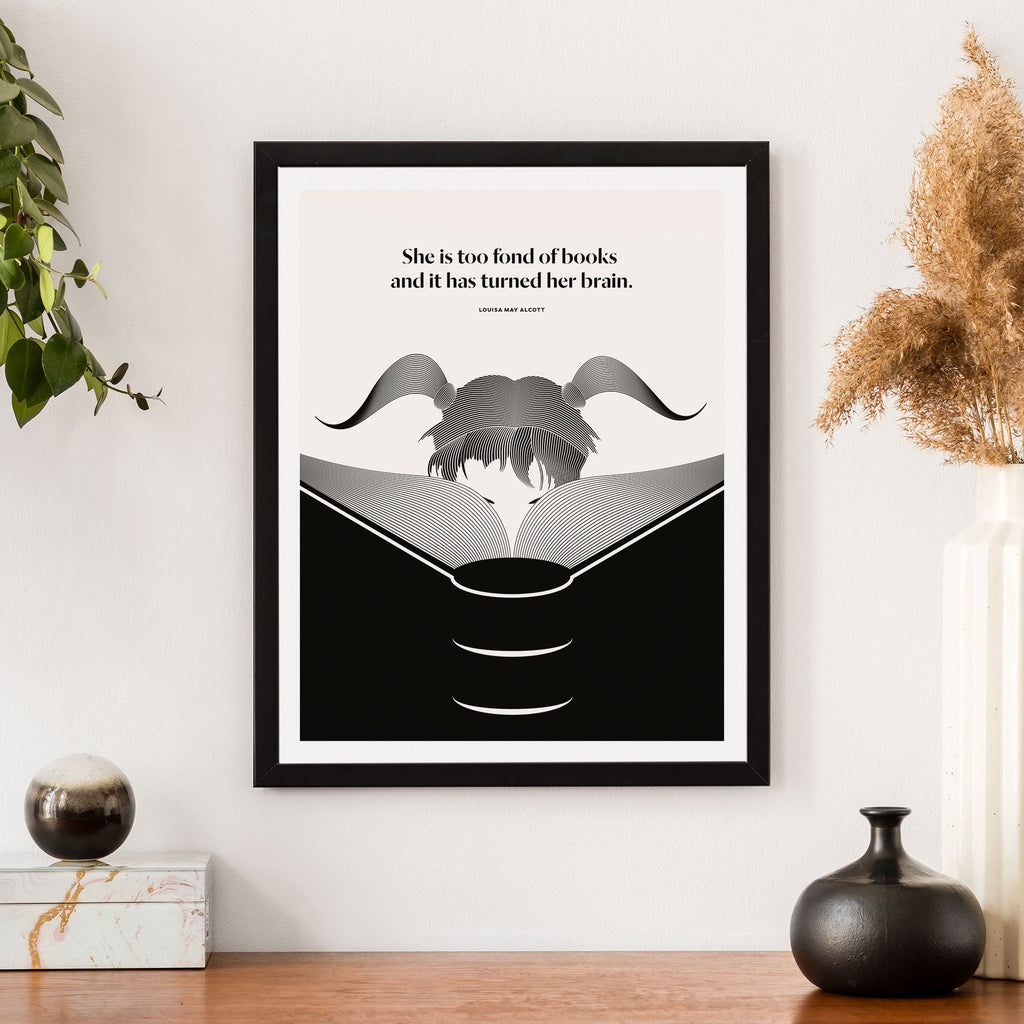 Louisa May Alcott Print
