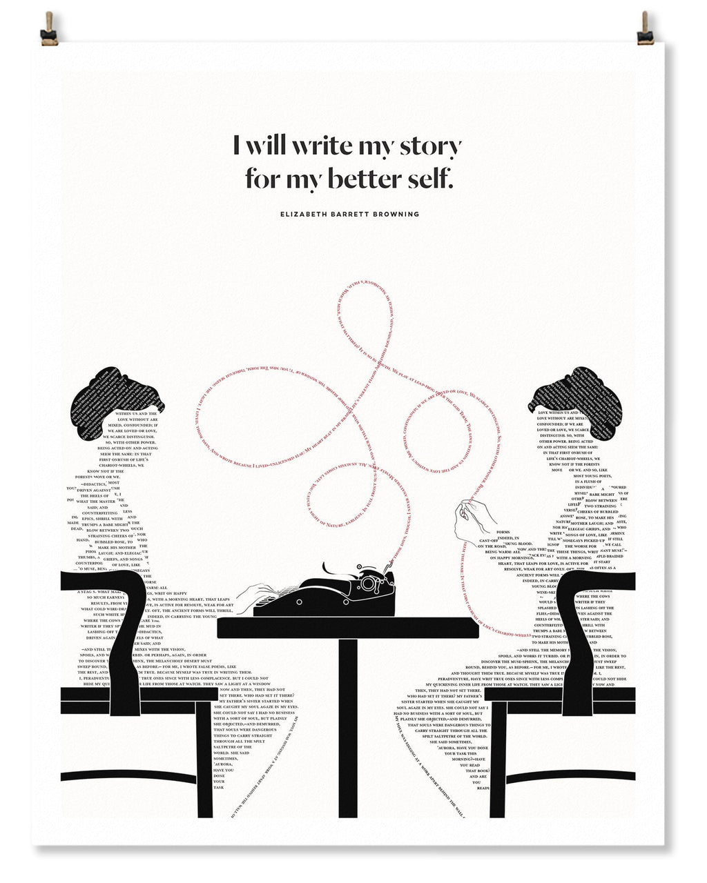 Elizabeth Barrett Browning Print