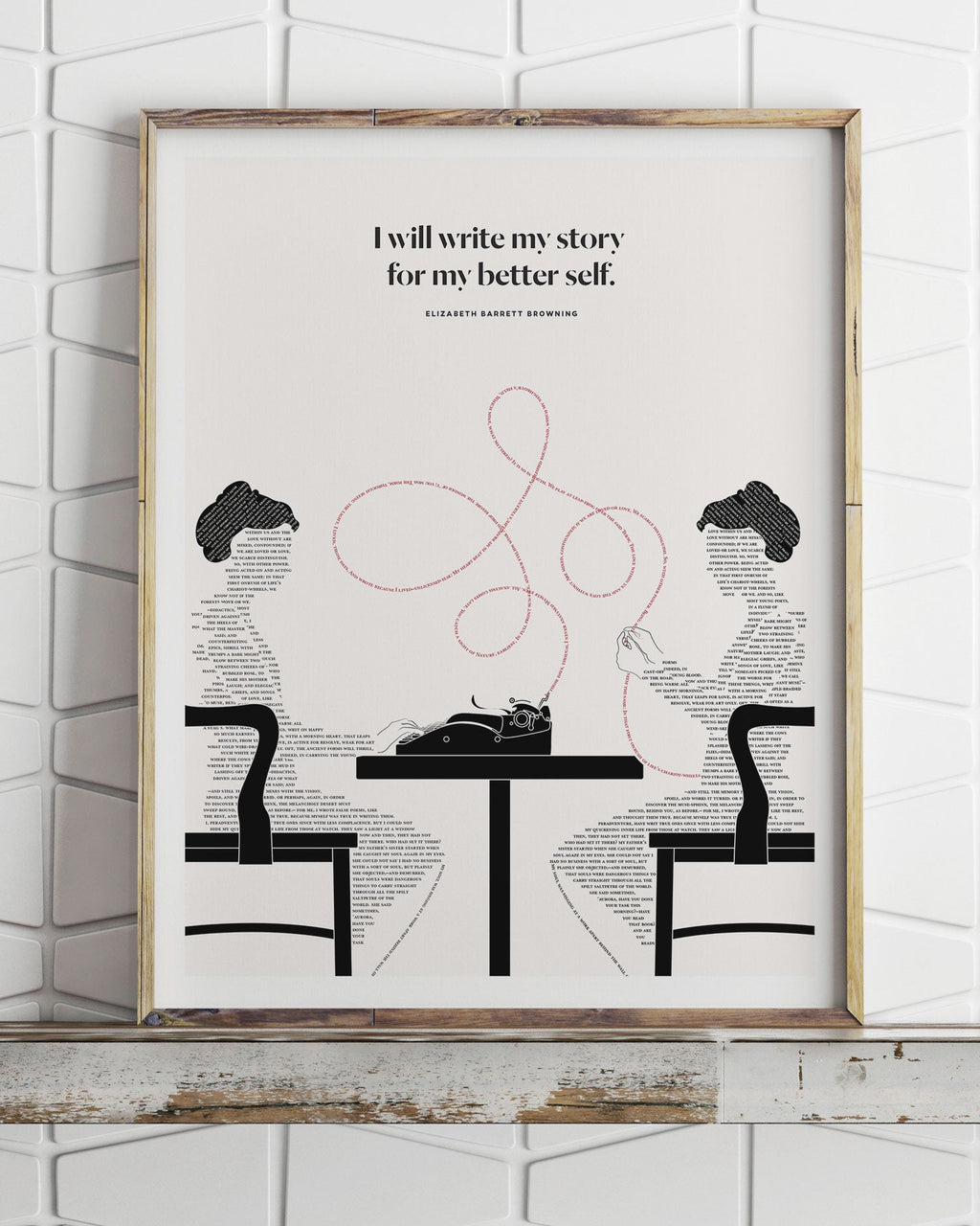 Elizabeth Barrett Browning Print