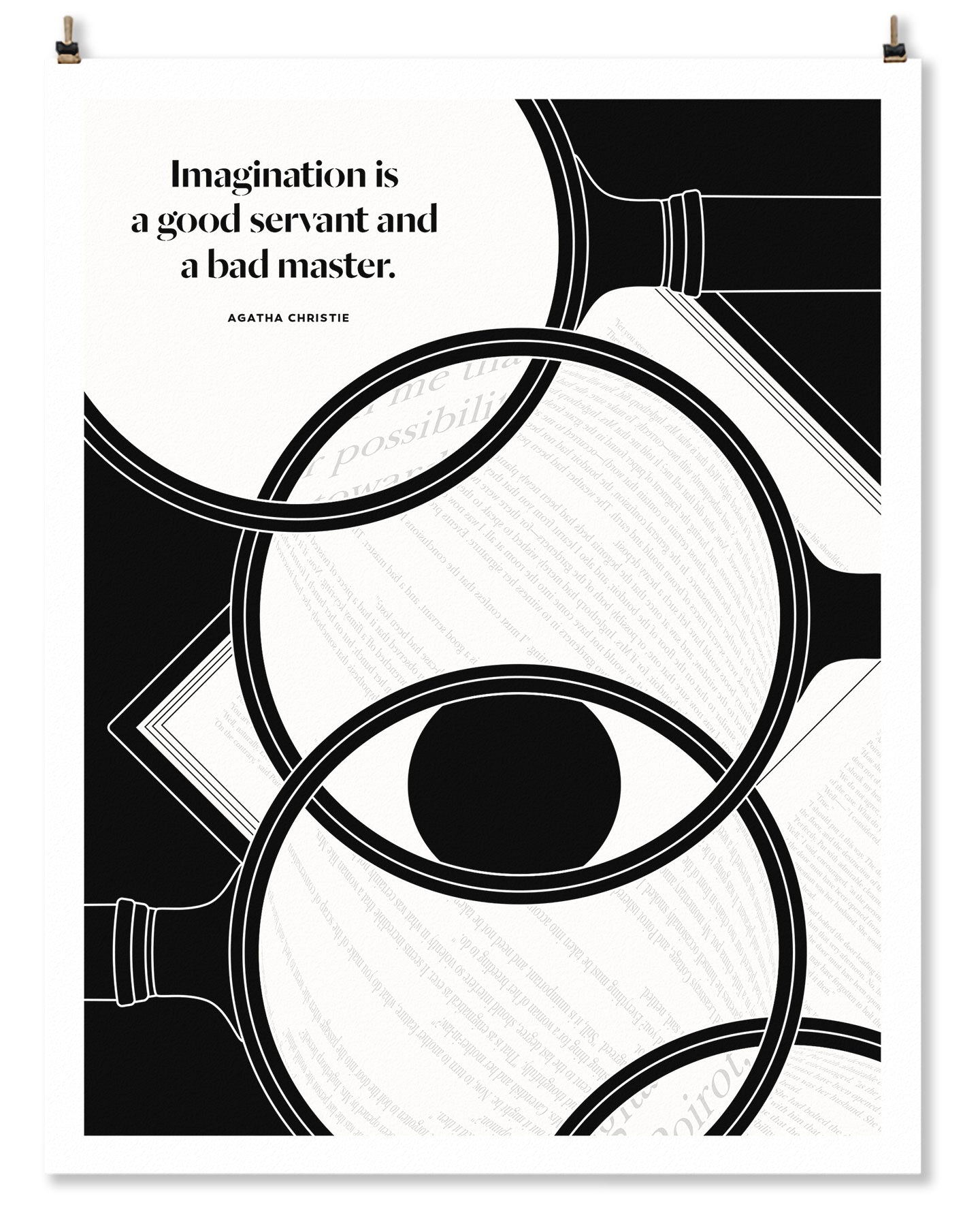 Agatha Christie Print