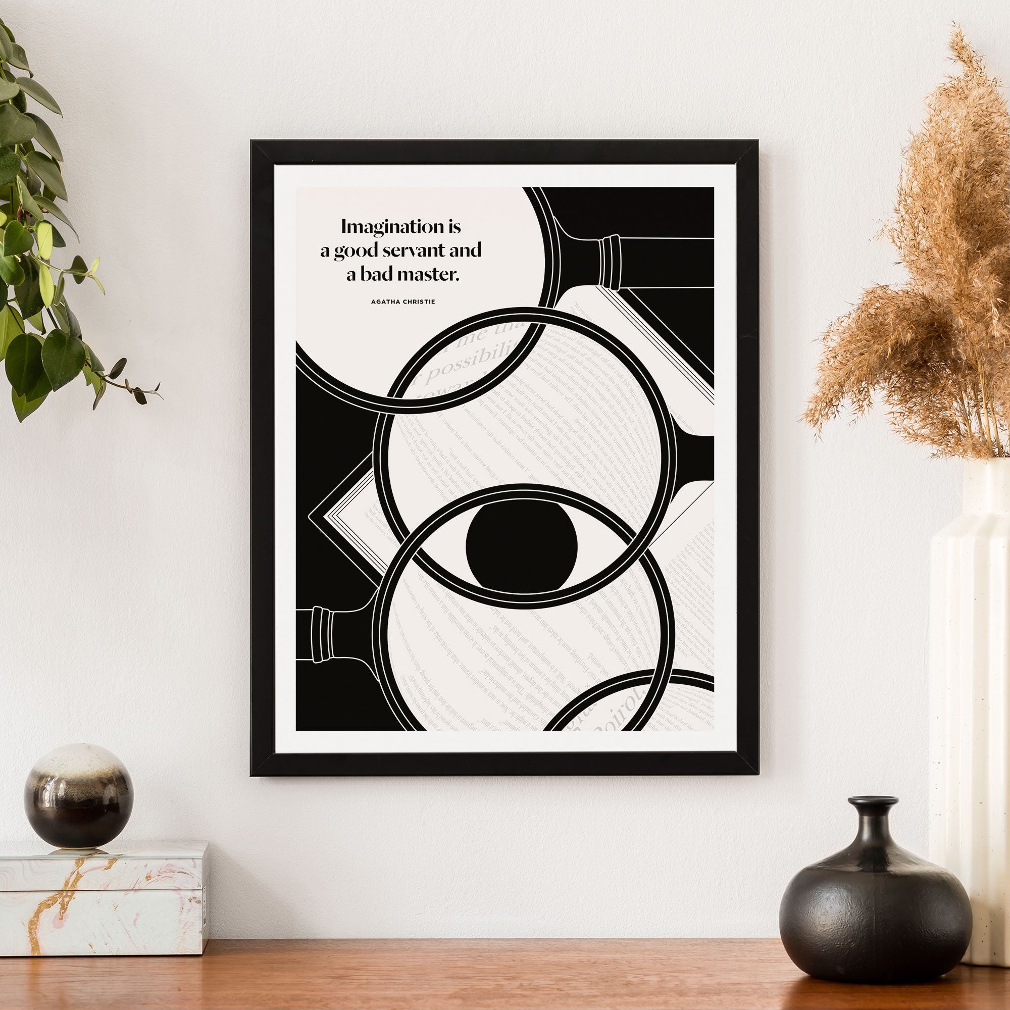 Agatha Christie Print