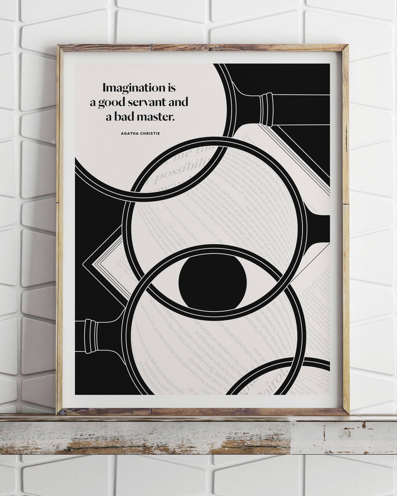Agatha Christie Print