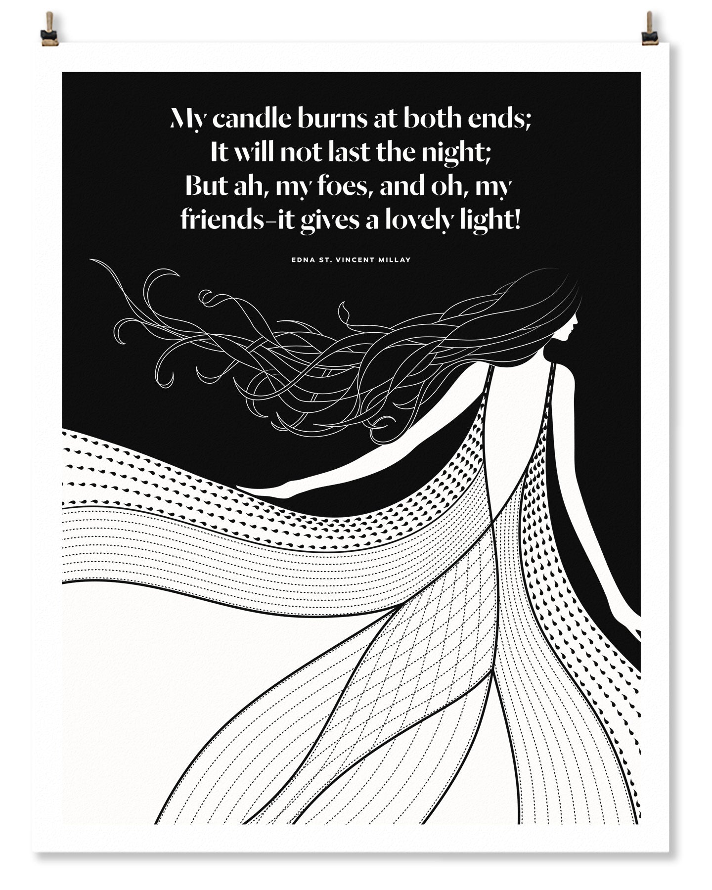 Edna St. Vincent Millay Print