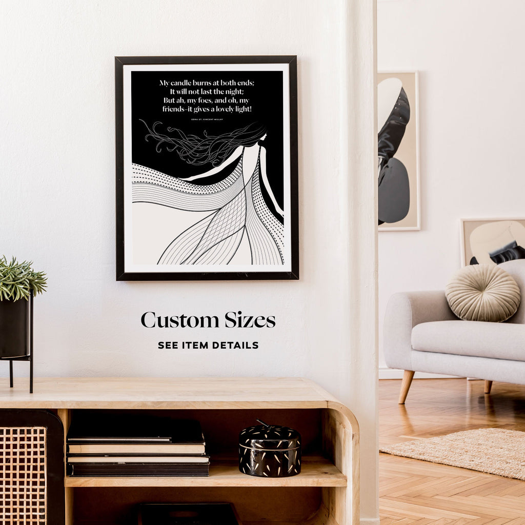 Edna St. Vincent Millay Print