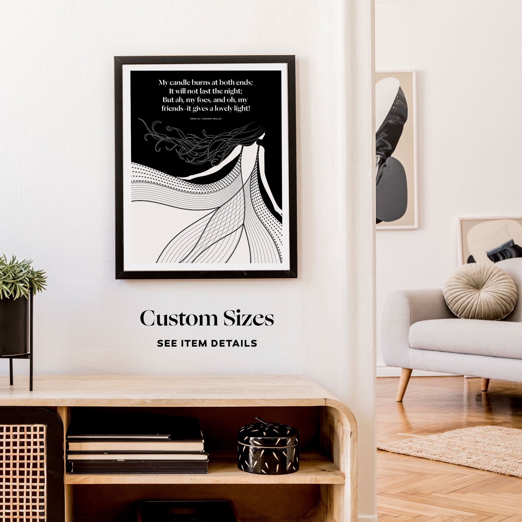 Edna St. Vincent Millay Print