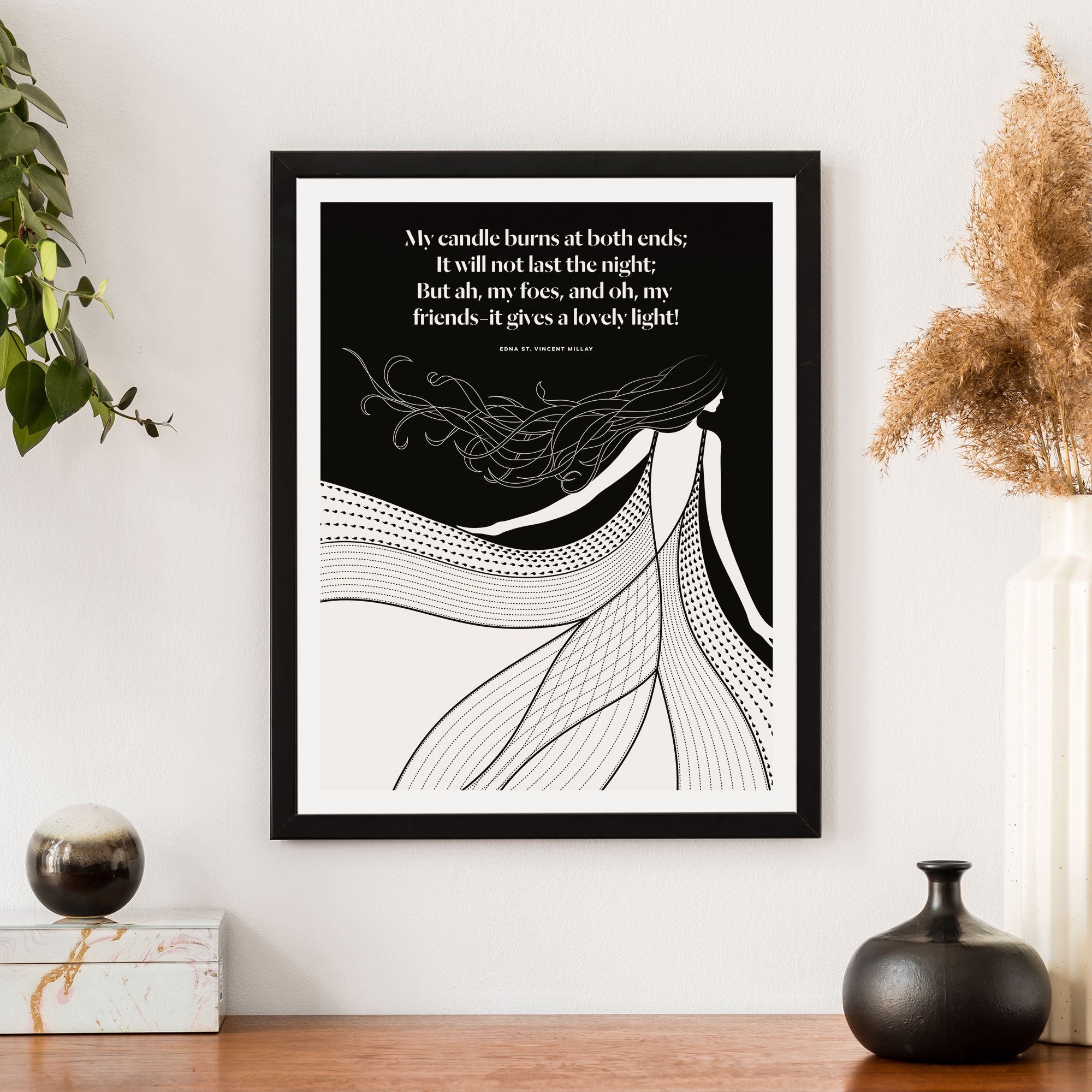 Edna St. Vincent Millay Print