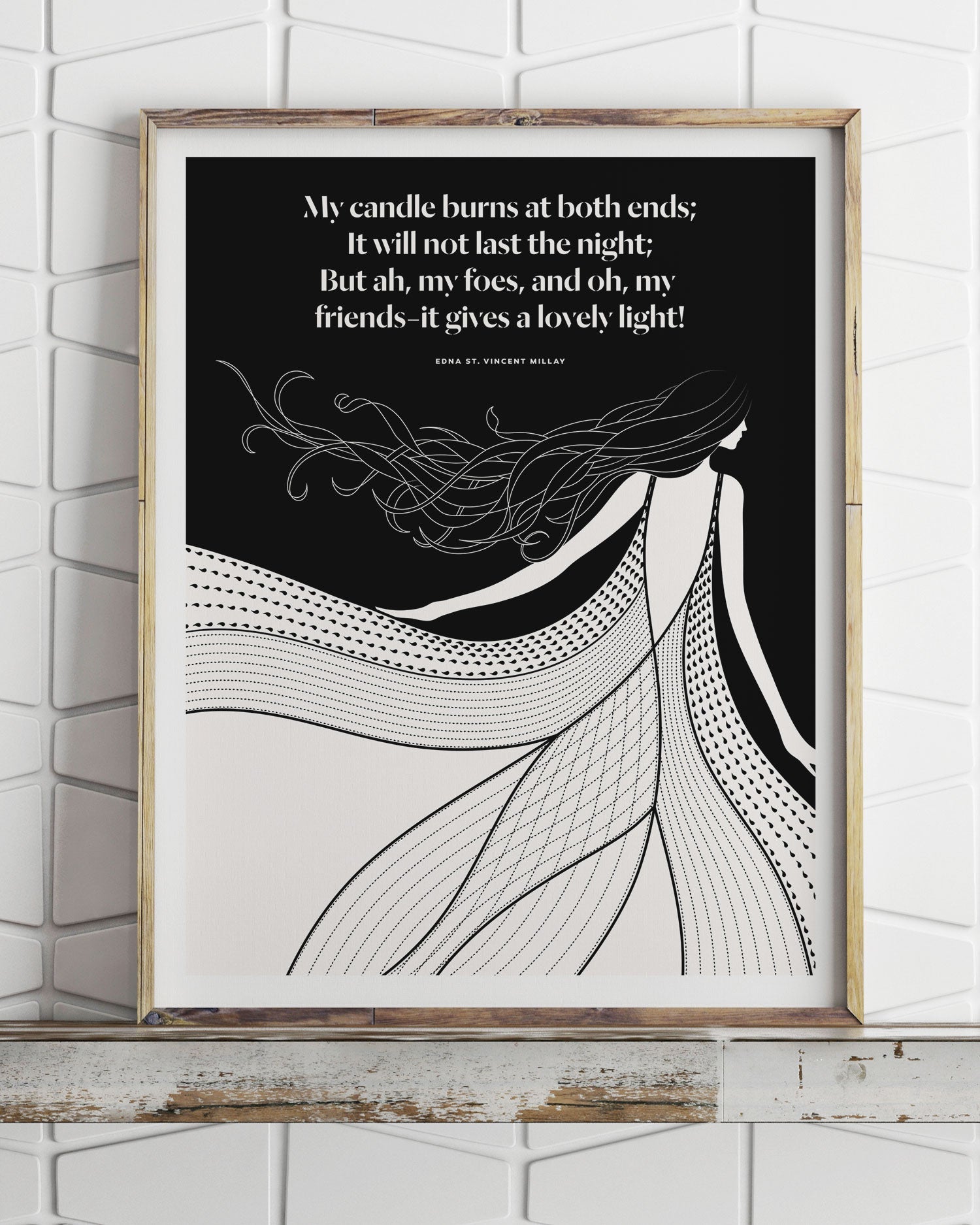 Edna St. Vincent Millay Print